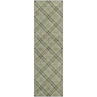 Dalyn Soft Essentials SE3 Olive Machine Washable Area Rug Runner Main Image