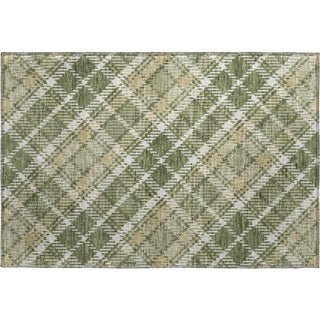 Dalyn Soft Essentials SE3 Olive Machine Washable Area Rug Scatter Main Image