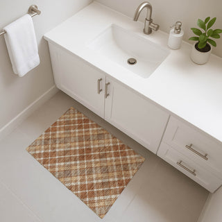 Dalyn Soft Essentials SE3 Paprika Machine Washable Area Rug Scatter Lifestyle Image Feature