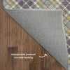 Dalyn Soft Essentials SE3 Plum Machine Washable Area Rug Backing Image