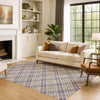Dalyn Soft Essentials SE3 Plum Machine Washable Area Rug Lifestyle Image Feature