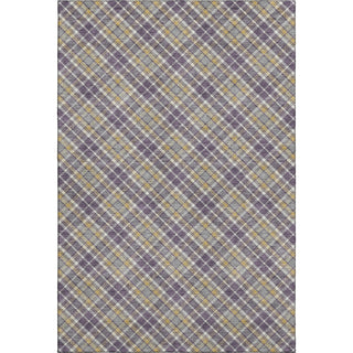Dalyn Soft Essentials SE3 Plum Machine Washable Area Rug main image