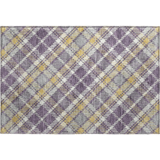 Dalyn Soft Essentials SE3 Plum Machine Washable Area Rug Scatter Main Image
