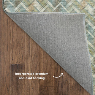 Dalyn Soft Essentials SE3 Seaside Machine Washable Area Rug Backing Image
