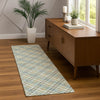 Dalyn Soft Essentials SE3 Seaside Machine Washable Area Rug Runner Lifestyle Image Feature