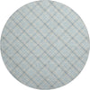 Dalyn Soft Essentials SE3 Sky Machine Washable Area Rug Round Main Image