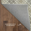 Dalyn Soft Essentials SE3 Taupe Machine Washable Area Rug Backing Image