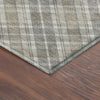 Dalyn Soft Essentials SE3 Taupe Machine Washable Area Rug Corner Image