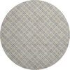 Dalyn Soft Essentials SE3 Taupe Machine Washable Area Rug Round Main Image