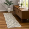 Dalyn Soft Essentials SE3 Taupe Machine Washable Area Rug Runner Lifestyle Image Feature
