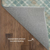 Dalyn Soft Essentials SE3 Teal Machine Washable Area Rug Backing Image
