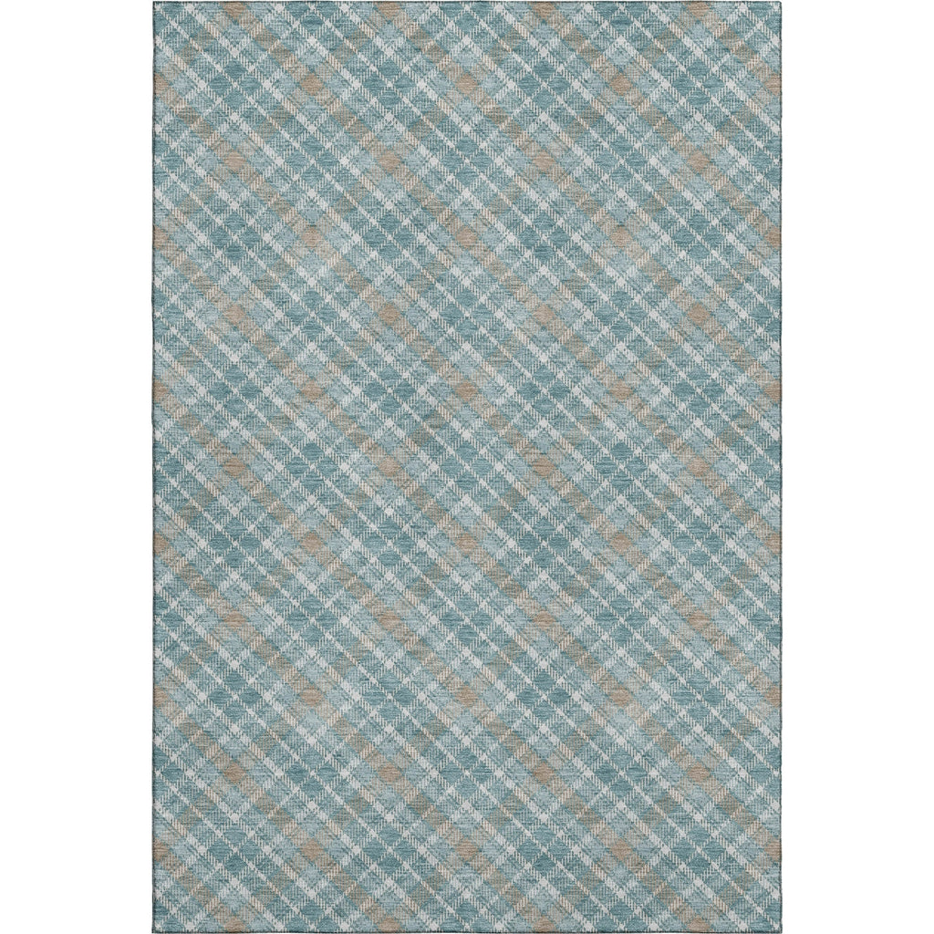 Dalyn Soft Essentials SE3 Teal Machine Washable Area Rug main image