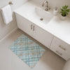 Dalyn Soft Essentials SE3 Teal Machine Washable Area Rug Scatter Lifestyle Image Feature