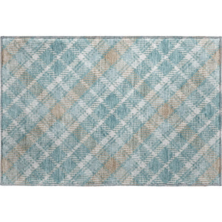 Dalyn Soft Essentials SE3 Teal Machine Washable Area Rug Scatter Main Image
