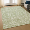 Dalyn Soft Essentials SE4 Aloe Machine Washable Area Rug Lifestyle Image Feature