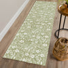 Dalyn Soft Essentials SE4 Aloe Machine Washable Area Rug Runner Lifestyle Image Feature