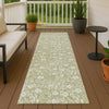 Dalyn Soft Essentials SE4 Aloe Machine Washable Area Rug Runner Outdoor Lifestyle Image Feature