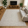 Dalyn Soft Essentials SE4 Beige Machine Washable Area Rug Lifestyle Image Feature