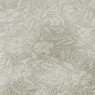 Dalyn Soft Essentials SE4 Beige Machine Washable Area Rug Swatch Image