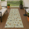 Dalyn Soft Essentials SE4 Cactus Machine Washable Area Rug Runner Outdoor Lifestyle Image Feature