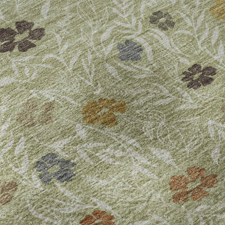 Dalyn Soft Essentials SE4 Cactus Machine Washable Area Rug Swatch Image