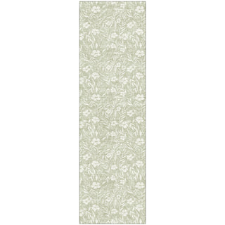 Dalyn Soft Essentials SE4 Celery Machine Washable Area Rug Runner Main Image