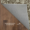 Dalyn Soft Essentials SE4 Chocolate Machine Washable Area Rug Backing Image