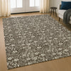 Dalyn Soft Essentials SE4 Chocolate Machine Washable Area Rug Lifestyle Image Feature