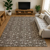 Dalyn Soft Essentials SE4 Chocolate Machine Washable Area Rug Lifestyle Image Feature