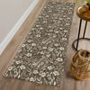 Dalyn Soft Essentials SE4 Chocolate Machine Washable Area Rug Runner Lifestyle Image Feature