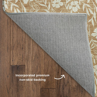 Dalyn Soft Essentials SE4 Copper Machine Washable Area Rug Backing Image