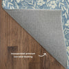Dalyn Soft Essentials SE4 Denim Machine Washable Area Rug Backing Image