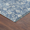 Dalyn Soft Essentials SE4 Denim Machine Washable Area Rug Corner Image
