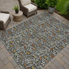 Dalyn Soft Essentials SE4 Graphite Machine Washable Area Rug Outdoor Lifestyle Image Feature