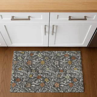 Dalyn Soft Essentials SE4 Graphite Machine Washable Area Rug Scatter Lifestyle Image Feature