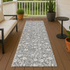 Dalyn Soft Essentials SE4 Gray Machine Washable Area Rug Runner Outdoor Lifestyle Image Feature