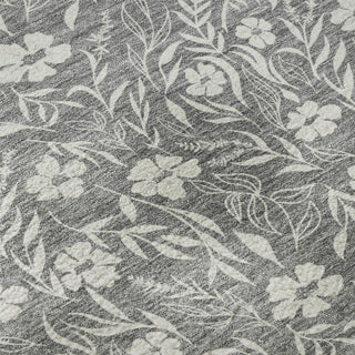 Dalyn Soft Essentials SE4 Gray Machine Washable Area Rug Swatch Image