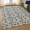 Dalyn Soft Essentials SE4 Ivory Machine Washable Area Rug Lifestyle Image Feature