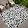 Dalyn Soft Essentials SE4 Ivory Machine Washable Area Rug Outdoor Lifestyle Image Feature