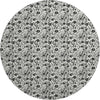 Dalyn Soft Essentials SE4 Ivory Machine Washable Area Rug Round Main Image