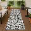 Dalyn Soft Essentials SE4 Ivory Machine Washable Area Rug Runner Outdoor Lifestyle Image Feature