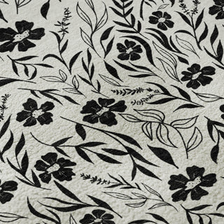 Dalyn Soft Essentials SE4 Ivory Machine Washable Area Rug Swatch Image