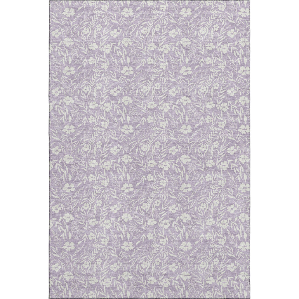 Dalyn Soft Essentials SE4 Lavender Machine Washable Area Rug main image