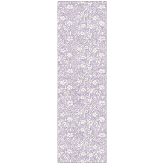 Dalyn Soft Essentials SE4 Lavender Machine Washable Area Rug Runner Main Image