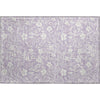 Dalyn Soft Essentials SE4 Lavender Machine Washable Area Rug Scatter Main Image