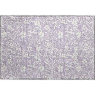Dalyn Soft Essentials SE4 Lavender Machine Washable Area Rug Scatter Main Image