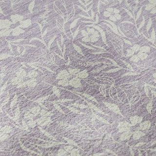 Dalyn Soft Essentials SE4 Lavender Machine Washable Area Rug Swatch Image