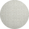 Dalyn Soft Essentials SE4 Linen Machine Washable Area Rug Round Main Image