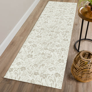 Dalyn Soft Essentials SE4 Linen Machine Washable Area Rug Runner Lifestyle Image Feature