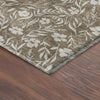 Dalyn Soft Essentials SE4 Mocha Machine Washable Area Rug Corner Image